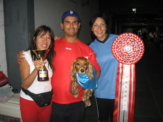 Celebrando con Lucrecia de Uruguay