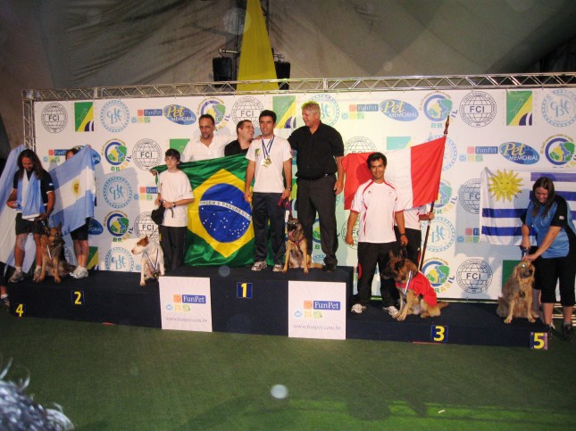 Podio no border del Open de América y el Caribe