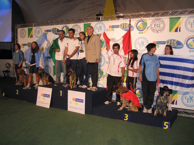 Podio no border del América y el Caribe 2009