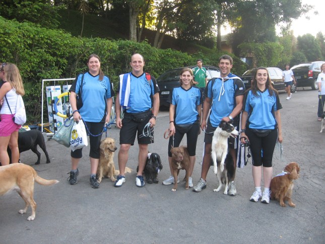 Agility Uruguay posando para nuestro lente